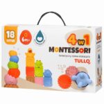 Tullo Sensory blocks – Montessori educational set  18 pieces - imagine 3