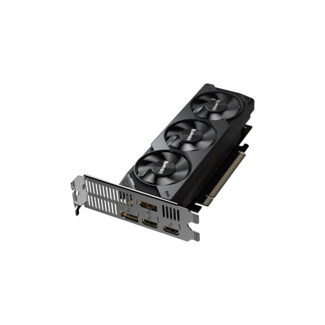 GIGABYTE GeForce RTX 5050 OC Low Profile 8G Graphics Card - 8GB GDDR6  128bit  PCI-E 5.0  2587MHz Core Clock  2 x DP  2 x HDMI  NVIDIA DLSS 4  GV-N5050OC-8GL - imagine 7