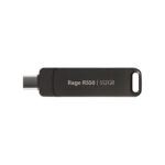 Flashdrive PATRIOT Rage R550 512GB 100 MB/S USB A+C Swivel Design (PE512GR550DSAD) Black - imagine 3