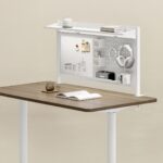 Ergo Office desk divider / organizer  max load 10kg  white board  width 1116mm  white  ER-301 W - imagine 6