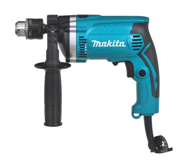Makita HP1630K drill Key 3200 RPM Black Blue 2.1 kg - imagine 3