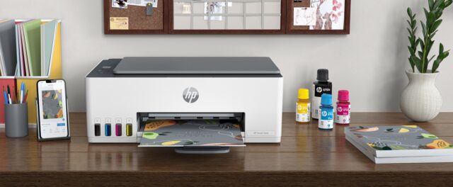 HP Smart Tank 580 All-in-One Printer  Home and home office  Print  copy  scan  Wireless; High-volume printer tank; Print from phone or tablet; Scan to PDF - imagine 4