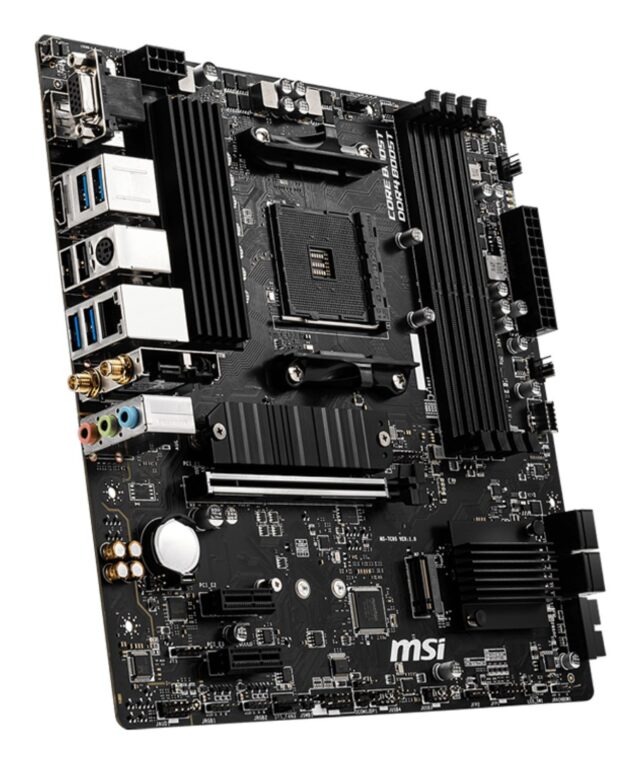 MSI B550M PRO-VDH WIFI motherboard AMD B550 Socket AM4 micro ATX - imagine 4