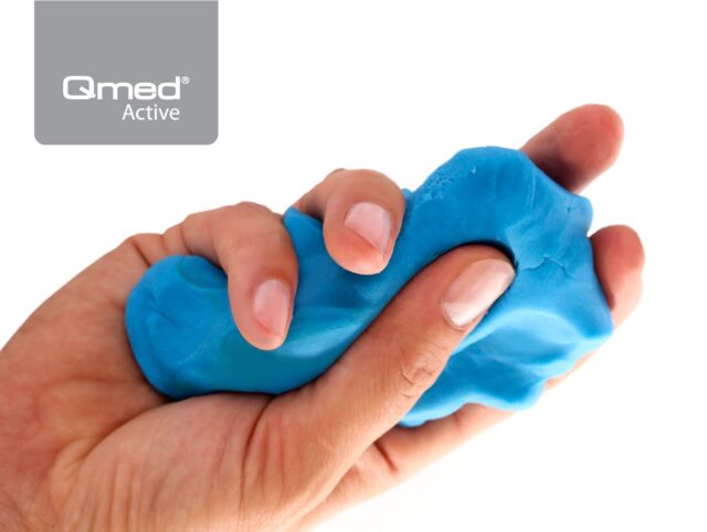 Plastic mass for hand rehabilitation Red - imagine 3