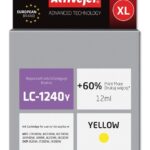 Activejet AB-1240YNX ink (replacement for Brother LC1220Bk/LC1240Bk; Supreme; 12 ml; yellow)