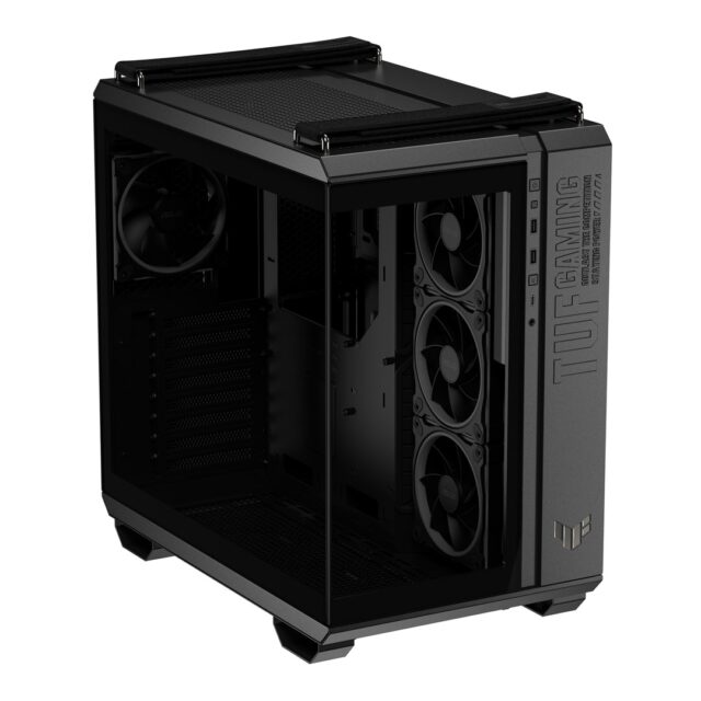 ASUS TUF GAMING GT502 Horizon TG ARGB Black Midi Tower - imagine 11