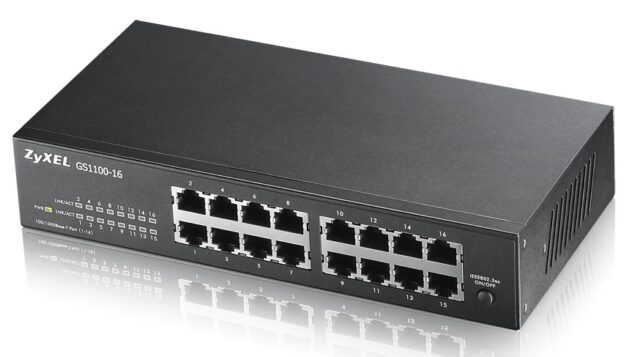 Zyxel GS1100-16 Unmanaged Gigabit Ethernet (10/100/1000) - imagine 4