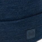 gorro BUFF MERINO HEAVYWEIGHT BEANIE SOLID NIGHT BLUE - imagine 2
