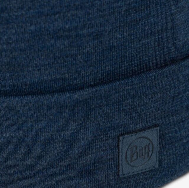 gorro BUFF MERINO HEAVYWEIGHT BEANIE SOLID NIGHT BLUE - imagine 2