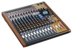 Tascam MODEL 16 audio mixer 16 channels 20 - 30000 Hz Black  Gold  Wood