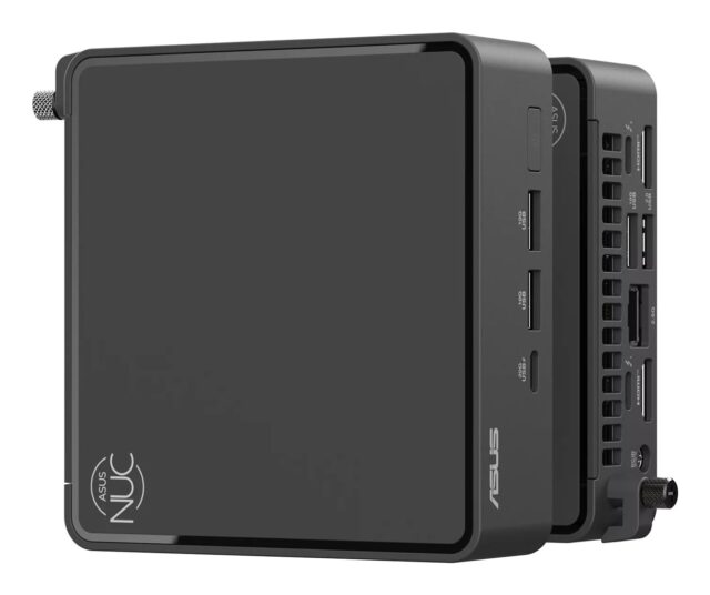 Komputer ASUS NUC 15 PRO RNUC15CRKU500003 (ARL-H 28W (U5 225H)  noRAM  noStorage  Integrated VGA  noOS  UK Cord  Kit) - imagine 13