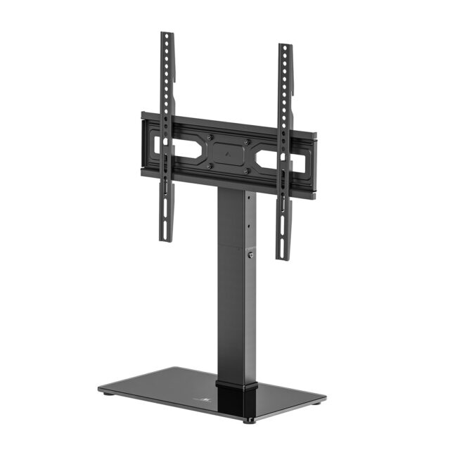 Maclean universal TV stand  for RTV cabinet  stand  max. 40kg  max. VESA 400x400  height and angle adjustment  for 32-65  TV  MC-1240 - imagine 3