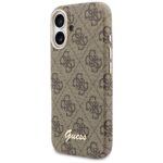Case Guess 4G Script MagSafe for iPhone   17 brown - imagine 2