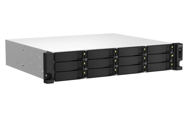 QNAP TS-1264U-RP NAS Rack (2U) Ethernet LAN Aluminium  Black - imagine 4