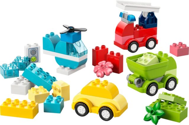 LEGO DUPLO MY FIRST 10474 Moje pierwsze kreatywne pojazdy - imagine 3