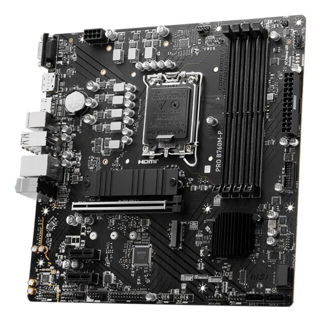 MSI PRO B760M-P motherboard Intel B760 LGA 1700 micro ATX - imagine 3