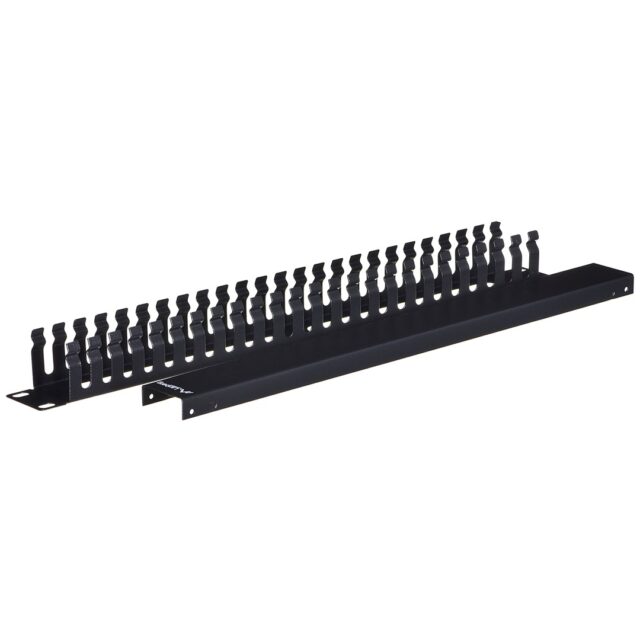 Lanberg AK-1201-B rack accessory Cable management panel - imagine 3