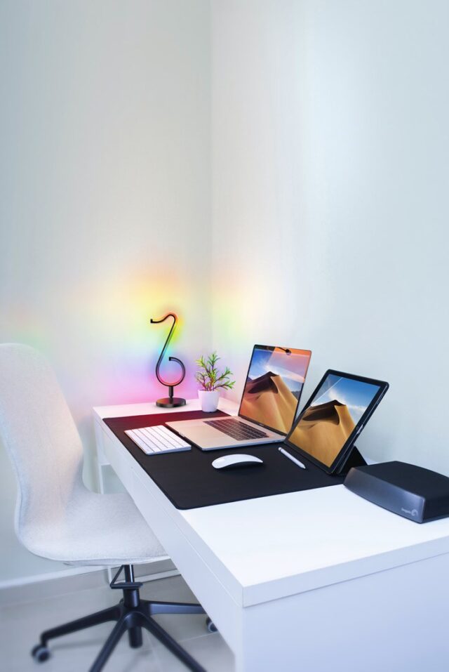 Activejet MELODY RGB LED music decoration lamp with remote control and app  Bluetooth - imagine 3
