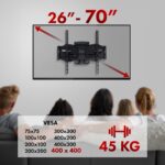 Maclean MC-781 TV mount 177.8 cm (70 ) Black - imagine 11