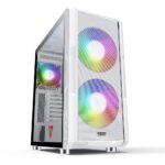 Modecom AMIRANI ARGB Midi Tower White - imagine 3