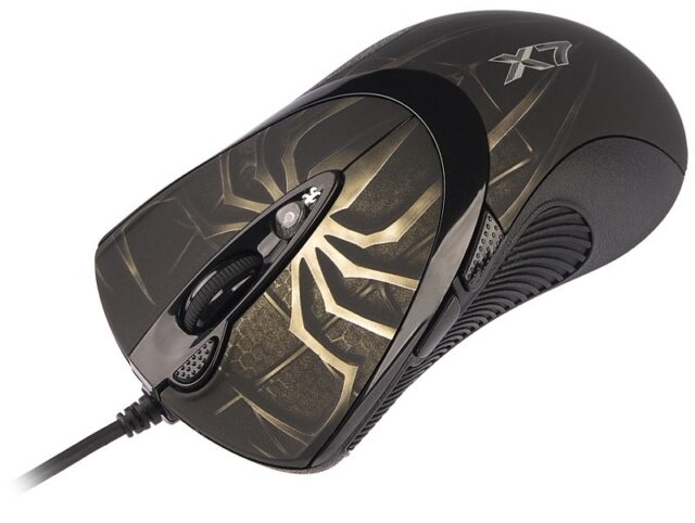 A4Tech Anti-Vibrate Laser Gaming XL-747H mouse USB Type-A 3600 DPI - imagine 2