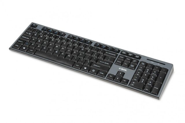 iBox IKMS606W keyboard RF Wireless English Black - imagine 2