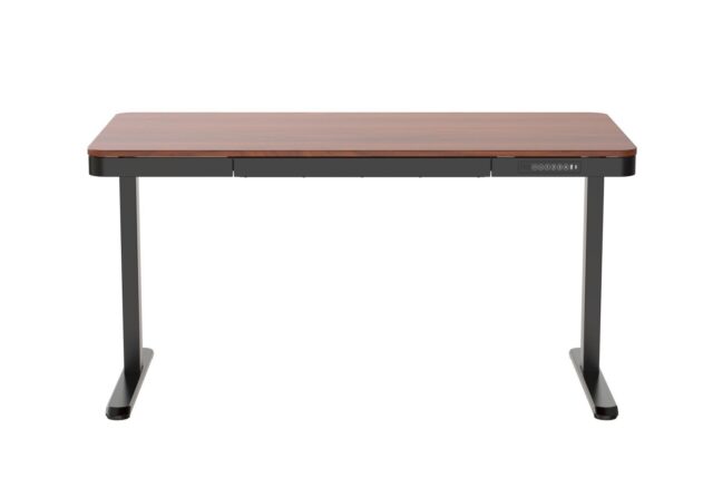 Activejet desk with electric height adjustment 140x70 ET119W-C black/walnut - imagine 2