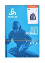 Koszulka męska Odlo BL TOP crew neck l/s ACTIVE WARM ECO roz. L Szara - imagine 3