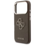 Case Guess FW Resin Logo for iPhone 17    Pro Max brown - imagine 6