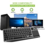 Techly ICTB9801TB keyboard Universal RF Wireless + Bluetooth QWERTY US English Black - imagine 17