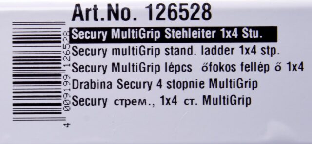 Krause Secury Folding ladder silver - imagine 24