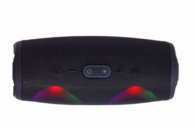 Gembird SPK-BT-LED-02 portable/party speaker Mono portable speaker Black 10 W - imagine 3
