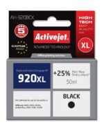 Activejet AH-920BCX Ink (replacement for HP 920XL CD975AE; Premium; 50 ml; black)