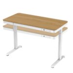 Activejet desk with electric height adjustment 140x70 ET119W-C white/oak - imagine 3