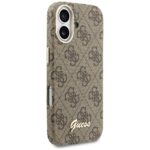 Case Guess 4G Script MagSafe for iPhone   17 brown - imagine 4