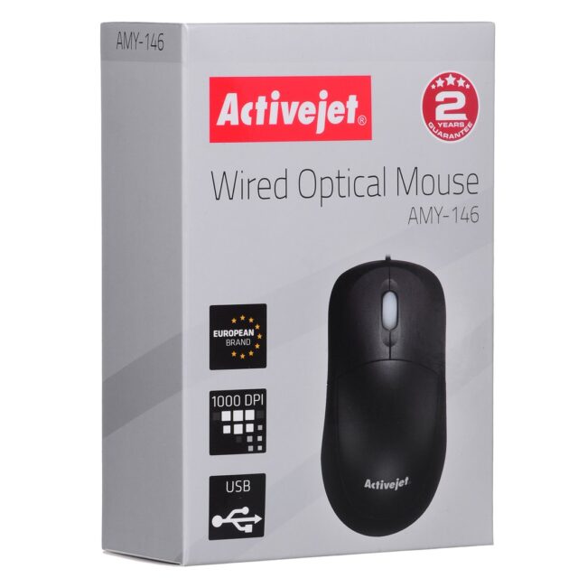 Activejet AMY-146 Mouse wired optical USB - imagine 4