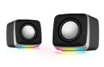 Esperanza EGS108 Speakers 2.0 LED Black 6W - imagine 2