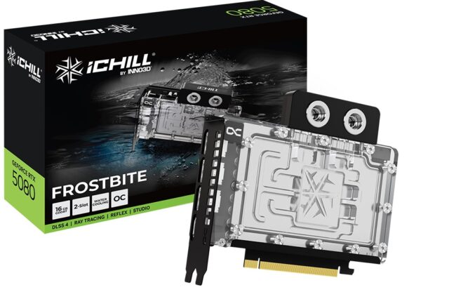 Inno3D iChill GeForce RTX 5080 FROSTBITE NVIDIA 16 GB GDDR7 - imagine 3