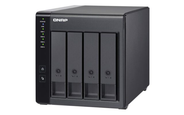QNAP TR-004 storage drive enclosure HDD/SSD enclosure Black 2.5/3.5 - imagine 10