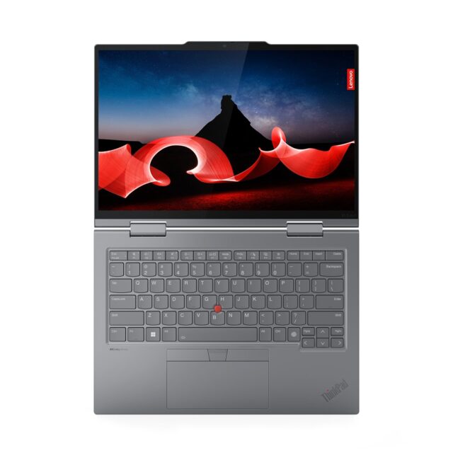 Lenovo ThinkPad X1 2-in-1 Gen 9 Intel Core Ultra 7 155U Hybrid (2-in-1) 35.6 cm (14 ) Touchscreen 2.8K 32 GB LPDDR5x-SDRAM 1 TB SSD Wi-Fi 6E (802.11ax) Windows 11 Pro English Grey - imagine 16