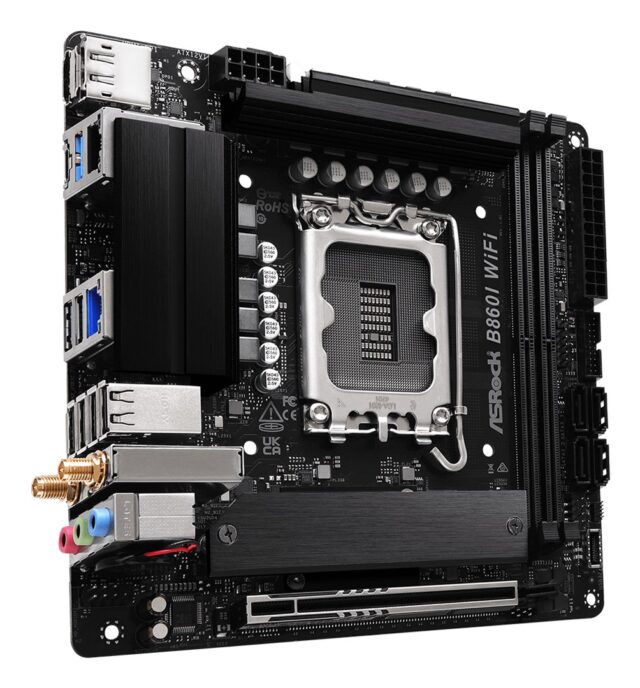 Asrock B860I WiFi Intel B860 LGA 1851 (Socket V1) mini ITX - imagine 4