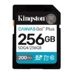 Kingston Technology Canvas Go! Plus 256GB SDXC Canvas Go Plus Gen4 200MB/s C10 UHS-I U3 V30