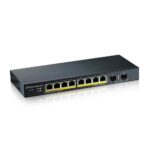 Zyxel GS1900-10HP Managed L2 Gigabit Ethernet (10/100/1000) Power over Ethernet (PoE) Black - imagine 2