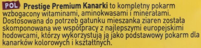 VERSELE LAGA Prestige Premium Canaries - Canary Food - 800 g - imagine 3