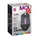 MOUSE DEFENDER FLASH MB-600L OPTIC LED 1200dpi 4P - imagine 8