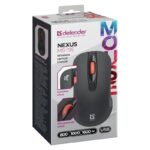 MOUSE DEFENDER NEXUS MS-195 RF SILENT BLACK - imagine 7