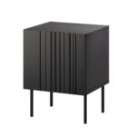 Cama Bedside table 2 pcs ISLA 44 5x40x59 black matt