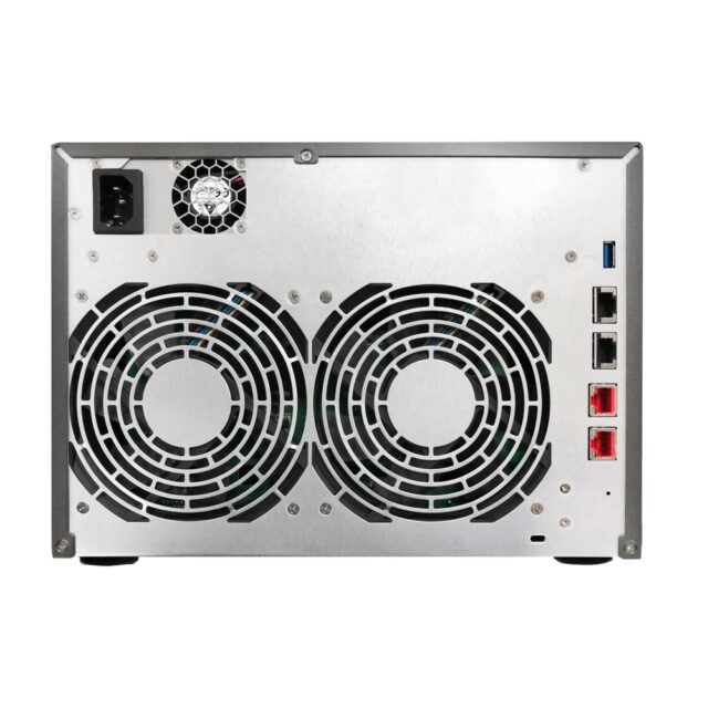 Asustor AS6508T NAS Tower Intel Atom® C3538 8 GB DDR4 0 TB ADM Black - imagine 3