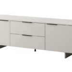 Cama RTV 2D2S ALMA cabinet 180x41.5xH55 cashmere