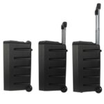 V-TONE BQ12 GO MP3 - active 8  battery-powered speaker with wireless microphone and remote control  black - imagine 6